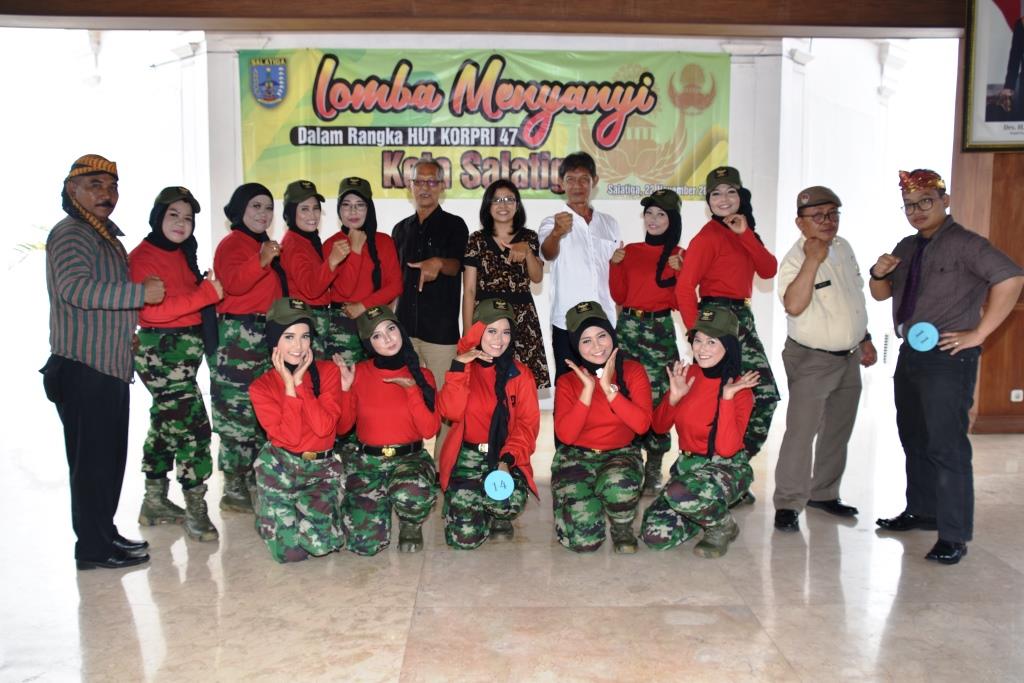 PNS Korem Juara 2 Lomba Paduan Suara